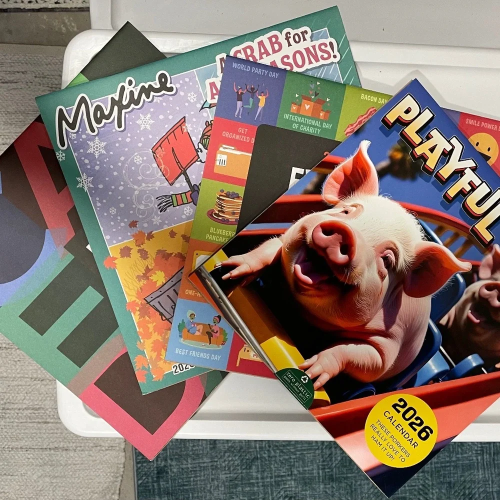 New Various 2026 Full-Color Calendars